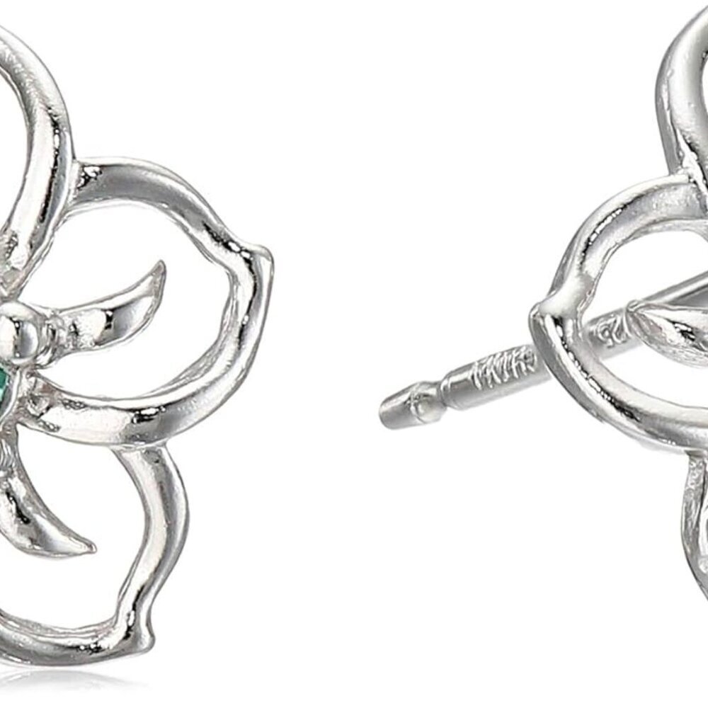 Sterling Silver Sky Flower Stud Earrings previously Amazon Collection